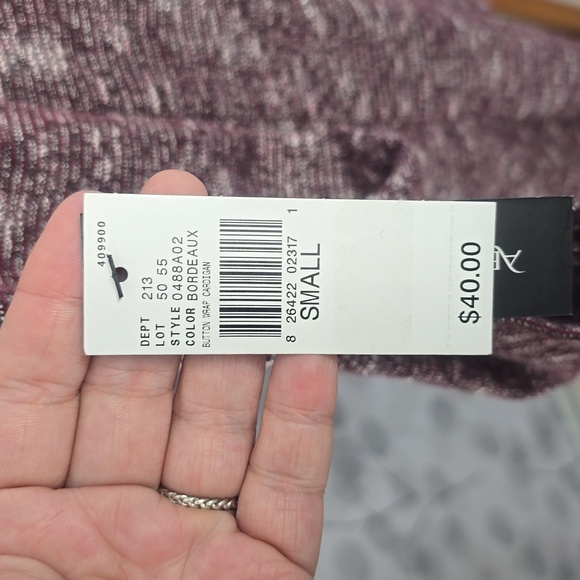 AB Studio Wrap Cardigan - Picture 7 of 9